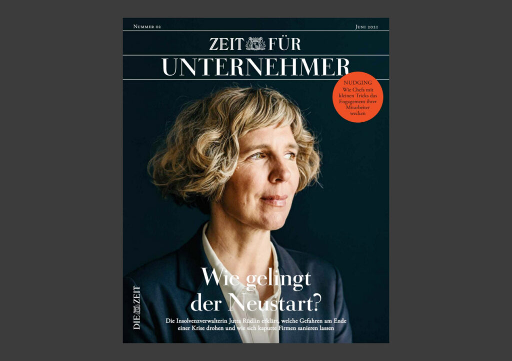 BRRS Rechtsanwälte - Jutta Rüdlin - in ZEIT für Unternehmen